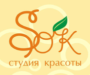 Логотип студия красоты "SOK"