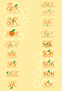 Логотип студия красоты "SOK"